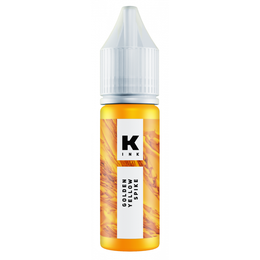 Тату краска ink - Золотисто Жёлтый Колос - 15 мл