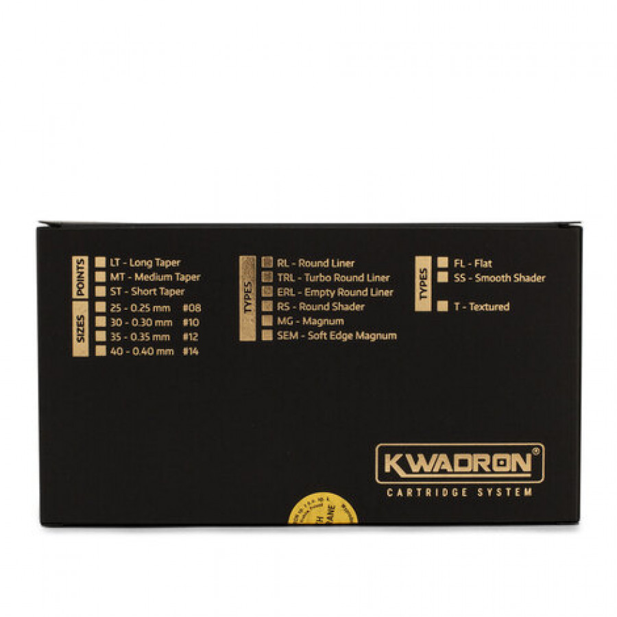 Тату картридж Kwadron Flat 35/9FLLT